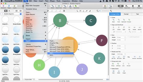 Create A Visio Network Diagram Conceptdraw Helpdesk