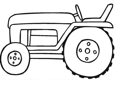 Small Tractor Färbung Seite Kostenlose druckbare Malvorlagen für Kinder