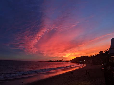 Sunset in Malibu, California. (4032x3024) : sunset