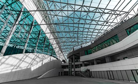 Free Images Daylighting Architecture Building Glass Convention Center Roof Hangar