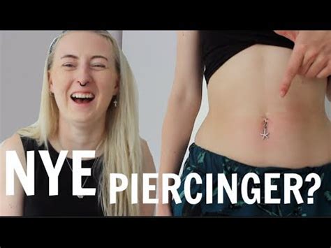 Jeg Tester Falske Piercinger Bodymod Dk Youtube