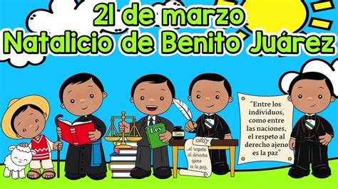 Natalicio De Benito Juárez Biografía Para Niños Youtube
