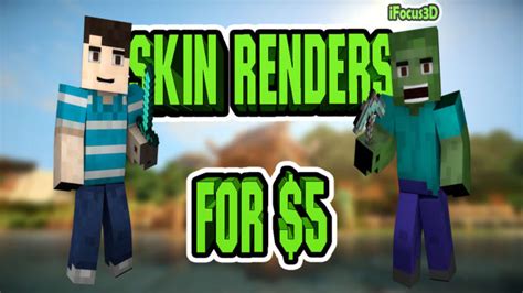 Render Your Minecraft Skin By Ifocus3d