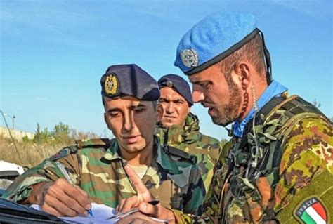 Mille Soldati Italiani In Libano La Brigata Sassari In Prima Linea
