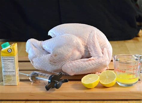 Deep fried turkey flavor injector marinade recipe food Garlic-Lemon Turkey Injection Marinade | Recipe | Turkey ...