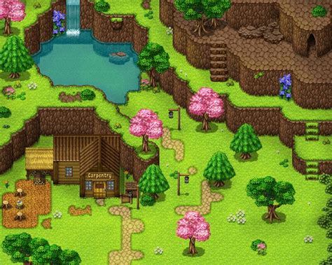 Tailor Tales Forest By Pinkfirefly On Deviantart Rpg Maker Maps