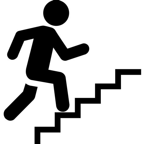 Person Walking Up Stairs Png PNG Image Collection