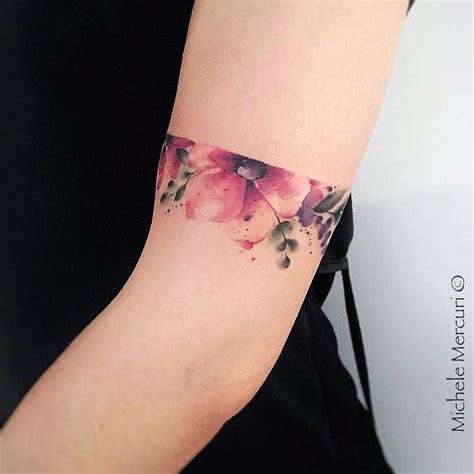 Hand Tattoos Womens Watercolor Armband Tattoos For Men Tattoos Arm