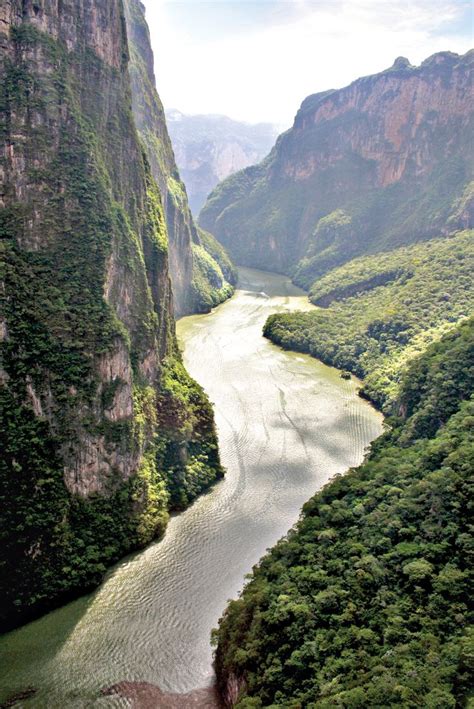 El Cañon Del Sumidero — Chiapas Mexico Paisajes Naturales De