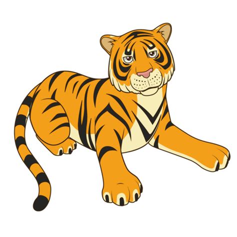 Download High Quality Tiger Clipart Vector Transparent Png Images Art