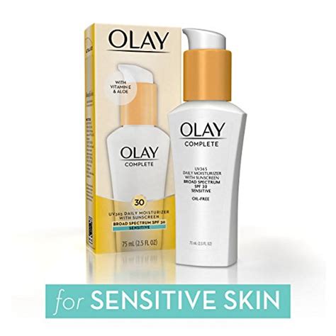 Buy Olay Complete Daily Defense Sunscreen Spf30 Sensitive Skin 25 Oz
