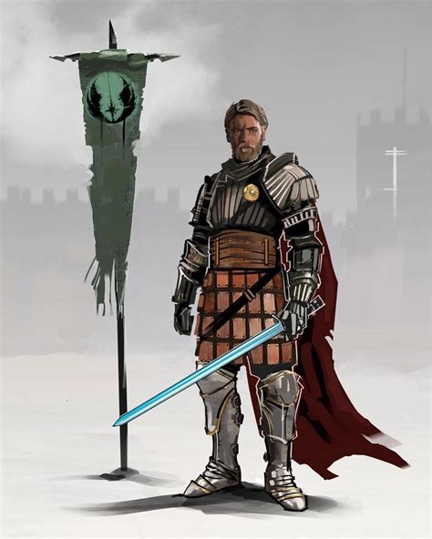 Sir Obi Wan Of The Jedi Order Medieval Star Wars By Eli Hyder
