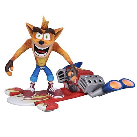 Figurine Crash Bandicoot Deluxe Crash Avec Jet Board € 3580