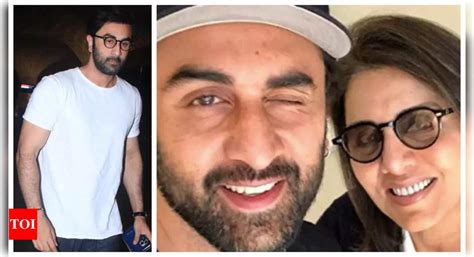 Ahead Of Neetu Kapoors Birthday Ranbir Kapoor Jets Off To London To