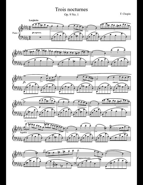Chopin Nocturne Op 9 No 1 Sheet Music Download Free In Pdf Or Midi