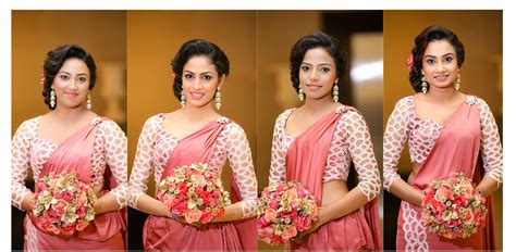 Sri Lankan Fashion Bridesmaid Saree Bridesmaid Outfit Indian