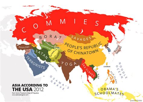 Carte De Lasie Selon Les Usa 2012