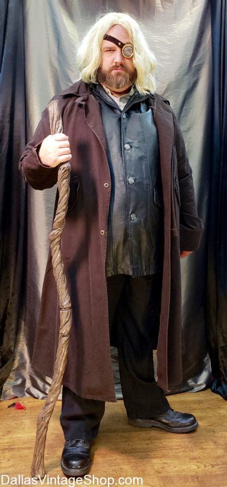 Mad Eye Moody Cosplay Costume Harry Potter Characters