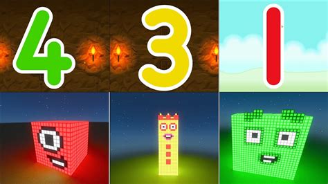 Numberblock Go Explore Magic Run Learn To Count 1 To 4 Math Song For