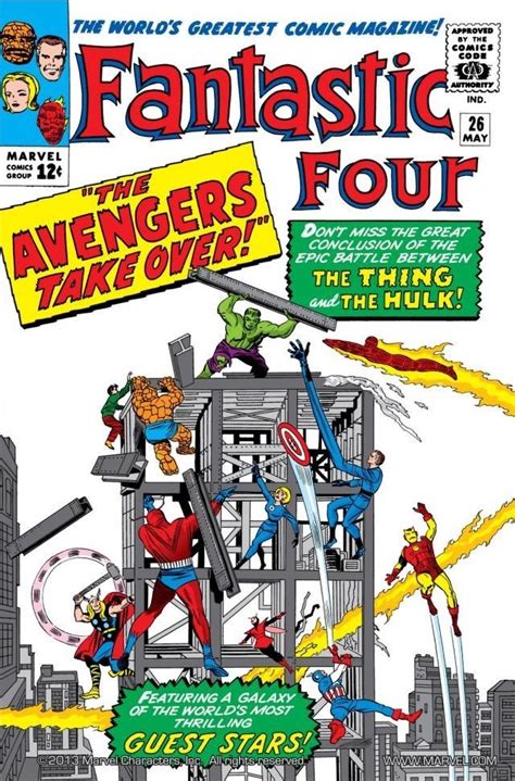 Fantastic Four 1961 1998 26 Comics By Comixology Fantastic Four