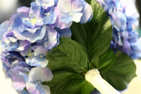 adam s garden florist blue silk hydrangea wedding