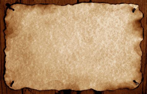 Old Tacked Paper On Wood Background For Powerpoint Presentation