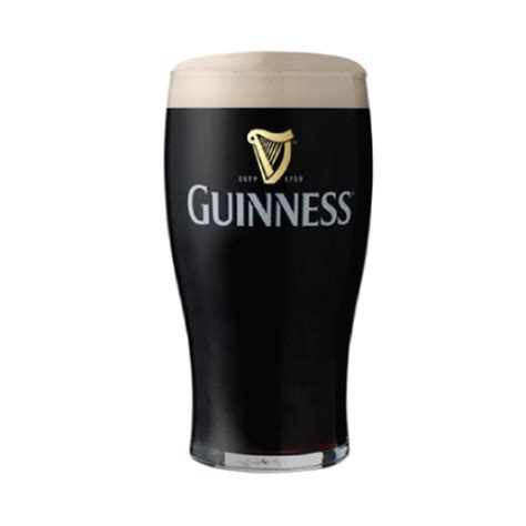It takes bold brewers to brew bold beers. Guinness Pint Glass Original Style (48 per case ...