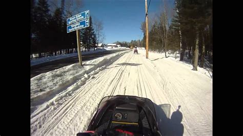 Snowmobiling With Gopro Youtube