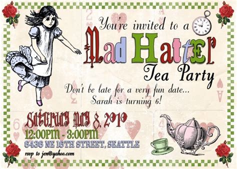 Mad Hatter Tea Party Free Hot Downloads