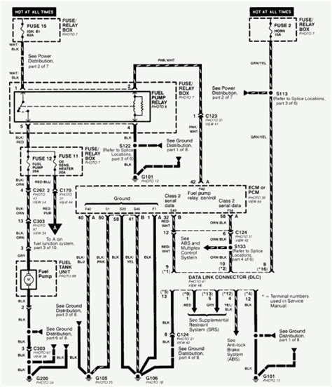 1998 Honda Accord Stereo Wiring Diagram / '98 Civic EX Stereo Wiring Question - Honda-Tech