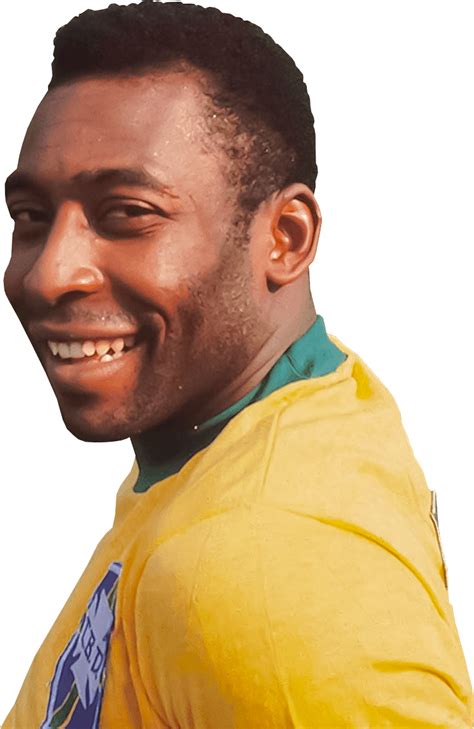 Not a single thing was impossible for him: Pelé football render - 71023 - FootyRenders