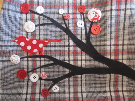 Button Tree Bag Busted Button