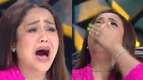 Neha Kakkar Troll Neha Kakkar Gets Trolled For Crying On A Reality Show Jab Dekho Roti Hi