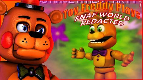 Toy Freddy Plays Fnaf World Redacted Spring Bonnie Is Worthless