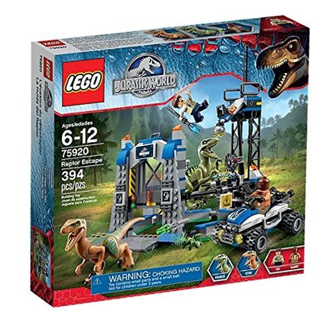 Lego Jurassic Park Jurassic World Raptor Escape Set 75920 Ebay