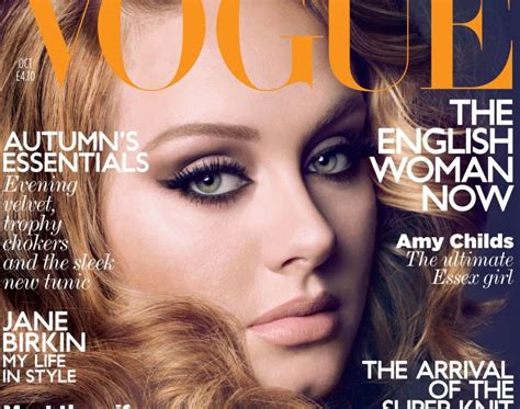 That Neon Kool Nerd Adele Covers Vogue Magazine Uk