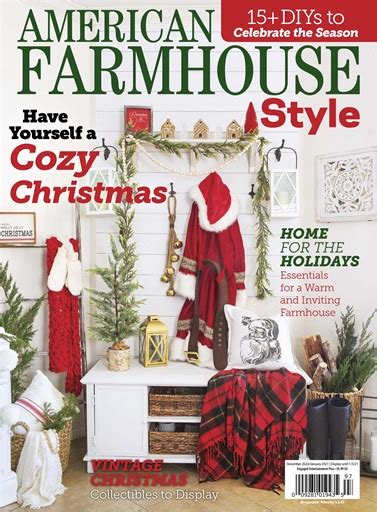 American Farmhouse Style Magazine AFS Dec Jan 20 Back Issue