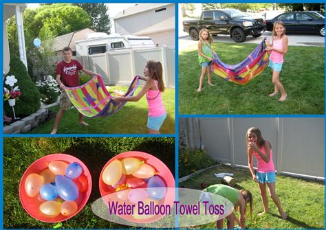 Beat The Heat With Water Balloon Towel Toss Love Play Learn