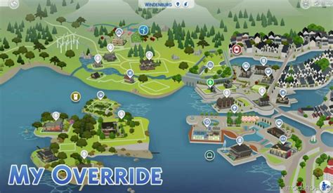 Windenburg Map Override Sims 4 Mod Modshost