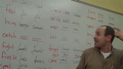 Learn English Esl Irregular Verbs Grammar Rap Song Stickstuckstuck