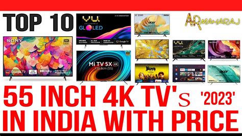 Top 10 Best 55 Inch Tvs In India With Price 2023 Youtube