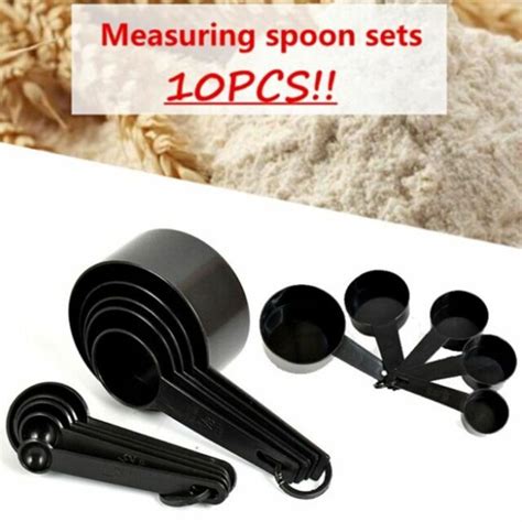 10 Pcs Measuring Cup And Spoon Set Ease Shopping