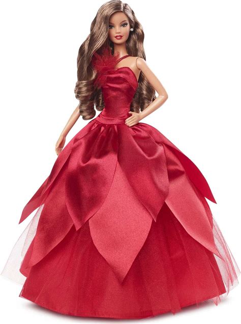 barbie signature 2022 holiday barbie red hair walmart exclusive