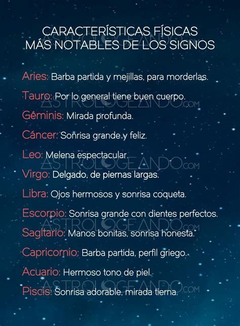 Caracter Sticas F Sicas M S Notables De Los Signos Zodiac Sagittarius