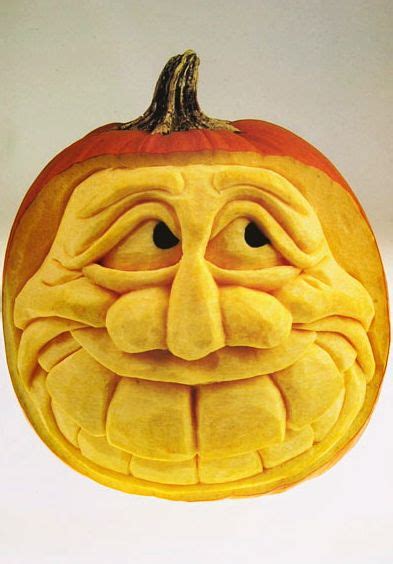 Extreme Pumpkin Carving Book Happy Face By Vic Hood