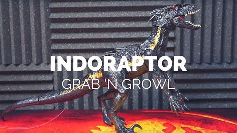 Grab N Growl Indoraptor Unboxing And Review Jurassic World Toy Mattel Youtube