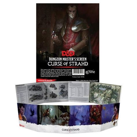 Dungeon Masters Screen Curse Of Strahd New