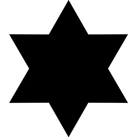Six Pointed Star Vector Svg Icon Svg Repo