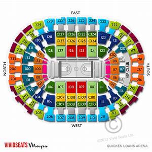 Quicken Loans Arena Concerts Seating Guide For Live Music In Cleveland