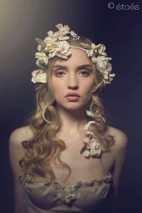 flower maiden fantasy beautiful photography of women and flowers etoile photography fairytale